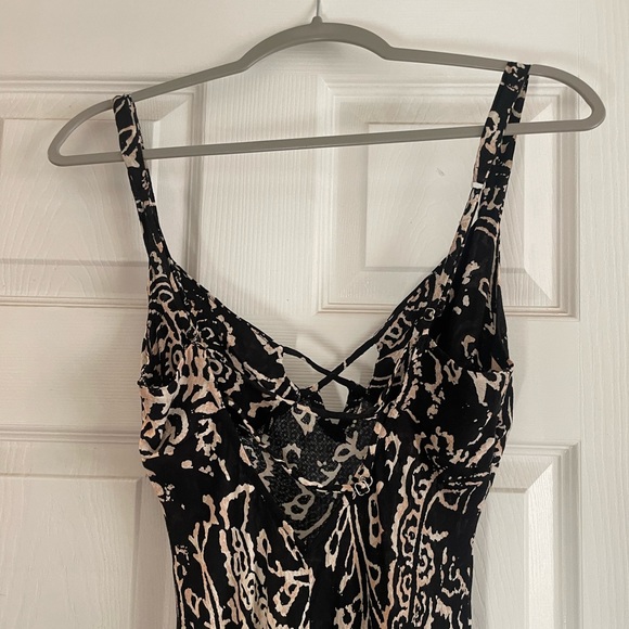 Free People floral slip dress - Picture 3 of 4